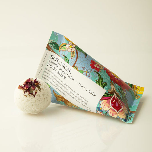 Botanical Skincare - Vanilla, Peppermint + Green Clay Foot Soak