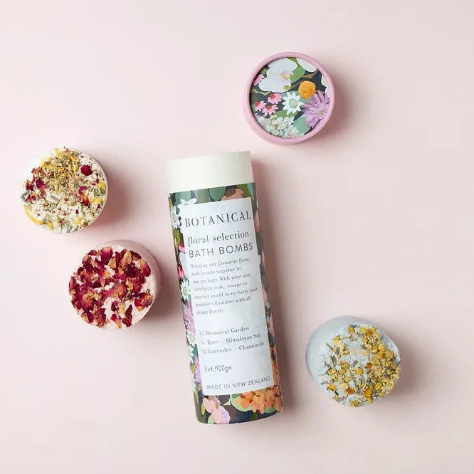 Botanical Skincare Floral Selection Gift Tube | WILDbella Home and Beauty