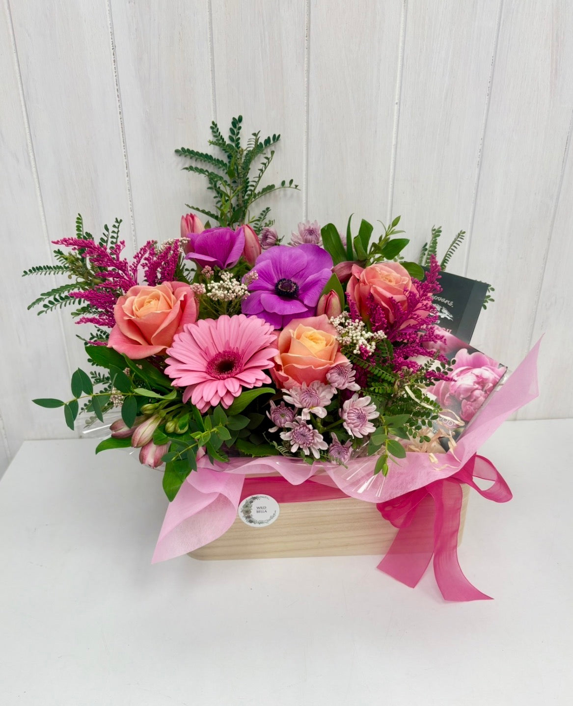Floral Crate - With Chocolates