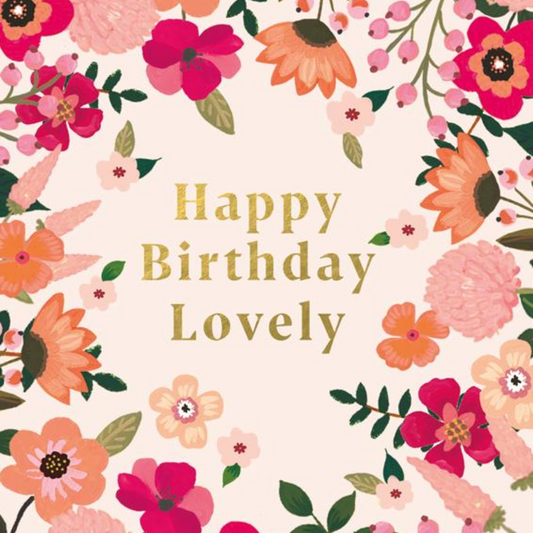 Happy Birthday Cards | Personalised Greetings | WILDbella Florist Waikato