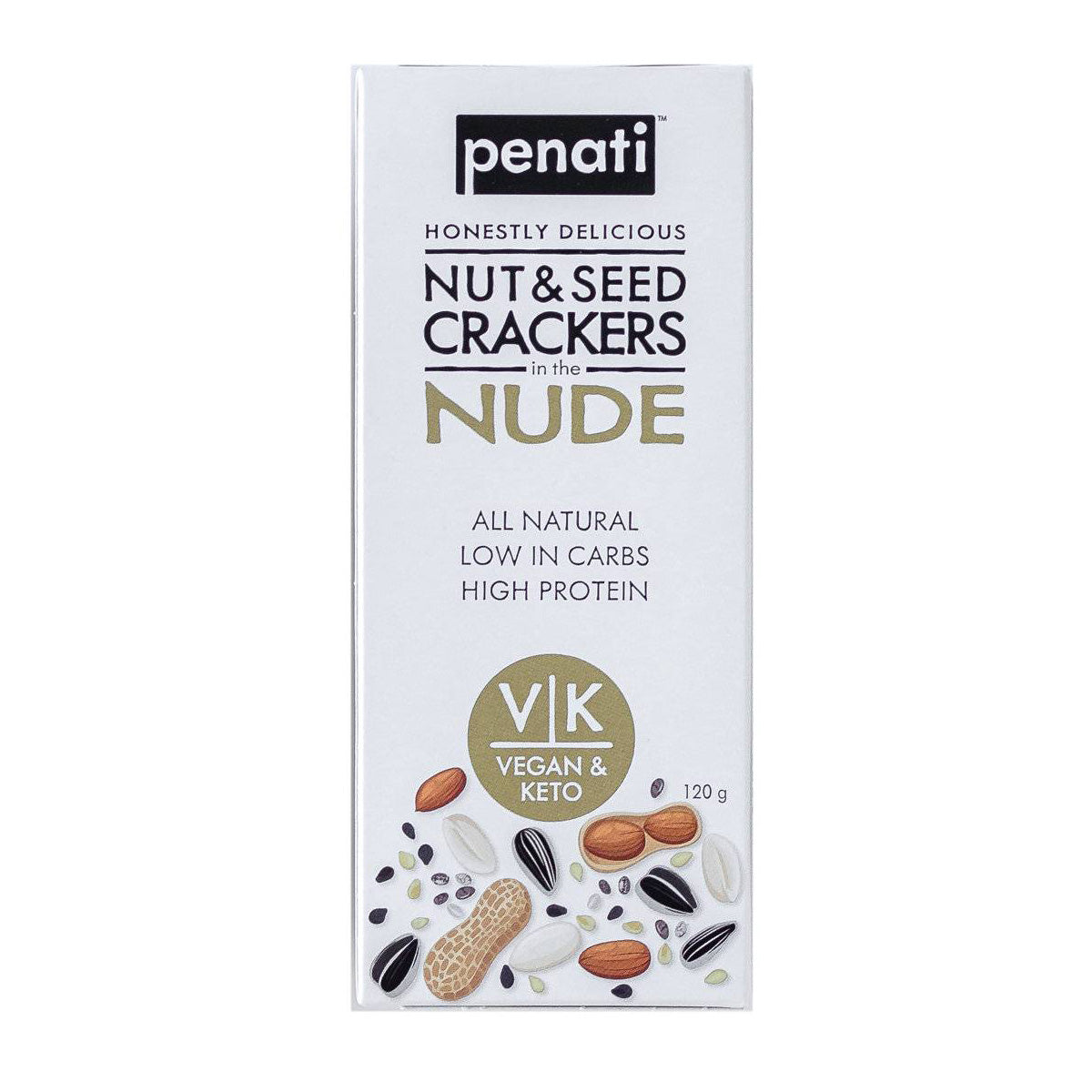 Penati Seed Crackers - In the Nude