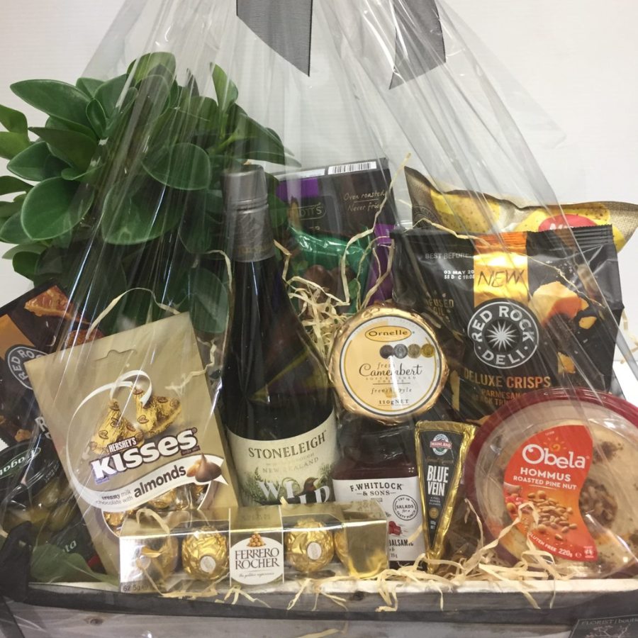 Plant Hamper with Gourmet Selection | WILDbella Florist and homeware