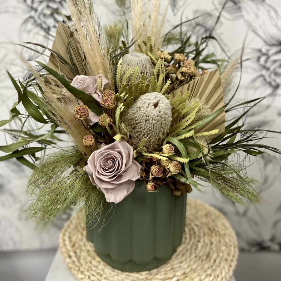 Vienna Floral Arrangement | Customisable Potted Pot | WILDbella Florist